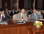 Chairman Mushahid Hussain Sayed addresses a group of participants of 97th National Management Course (NMC)